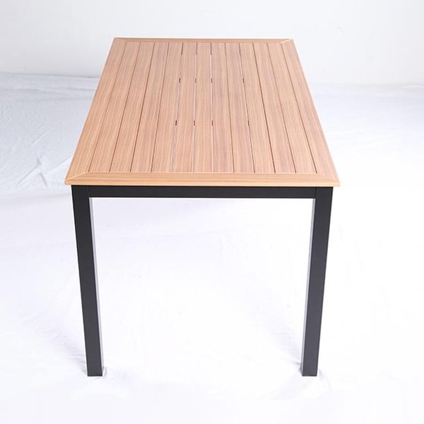 Juego de comedor de restaurante de madera para exteriores Muebles de jardín【SE-50035】