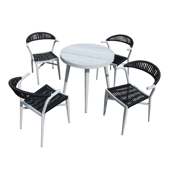 Restaurante Outdoor Garden Red Bull Aluminium Tables Silla 【I can-50053 chair】