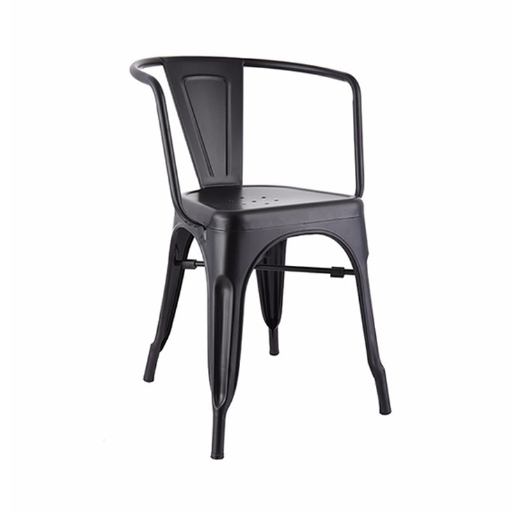 Restaurante al aire libre jardín muebles sillas de mimbre de aluminio Dc-05002