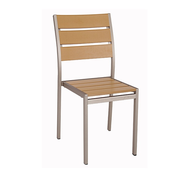 Silla de madera contrachapada para restaurante al aire libre Red Bull Garden 【PWC-8216-B】